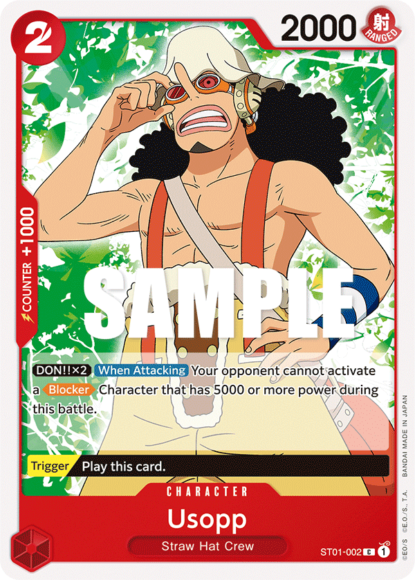 Usopp ST01-002 One Piece TCG