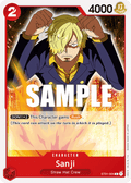 Sanji ST01-004 One Piece TCG