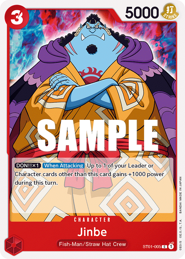 Jinbe ST01-005 One Piece TCG