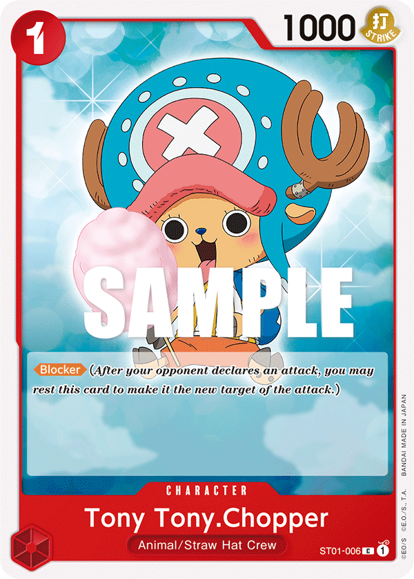 Tony Tony.Chopper ST01-006 One Piece TCG