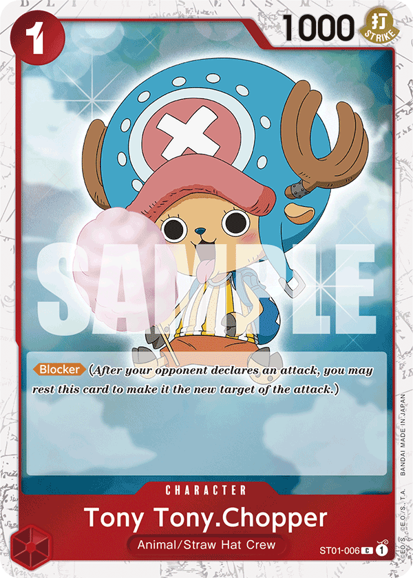 Tony Tony.Chopper (ST01-006) (Jolly Roger Foil) ST01-006_p6 One Piece TCG