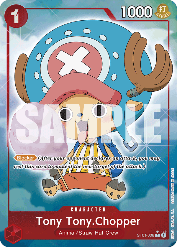 Tony Tony.Chopper (ST01-006) (Full Art) ST01-006_p7 One Piece TCG