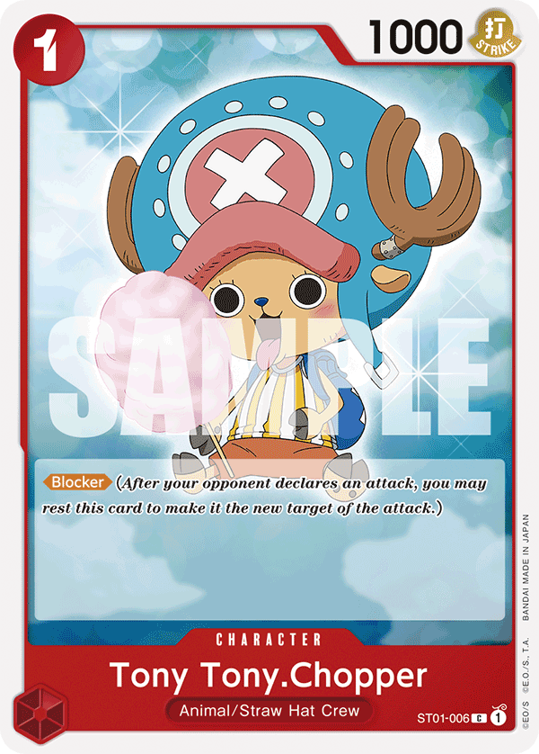 Tony Tony.Chopper ST01-006_r1 One Piece TCG