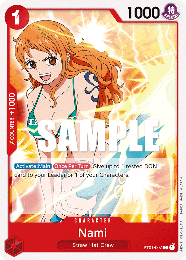 Nami ST01-007 One Piece TCG