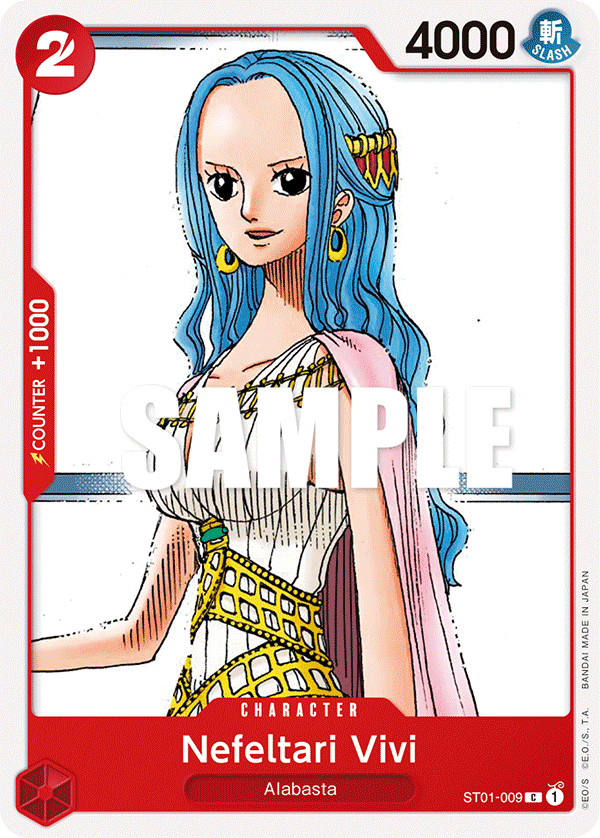 Nefeltari Vivi ST01-009 One Piece TCG