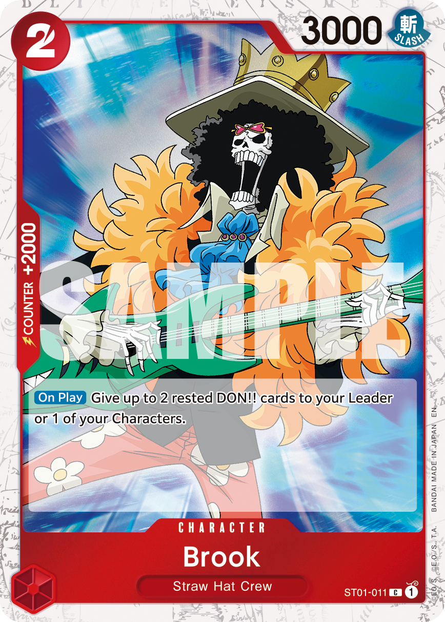 Brook - ST01-011 (Pirate Foil) ST01-011_p4 One Piece TCG