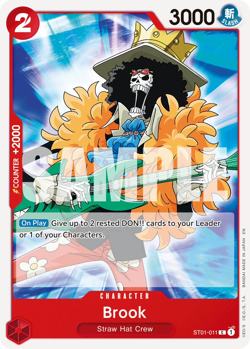Brook - ST01-011 (Reprint) ST01-011_r1 One Piece TCG