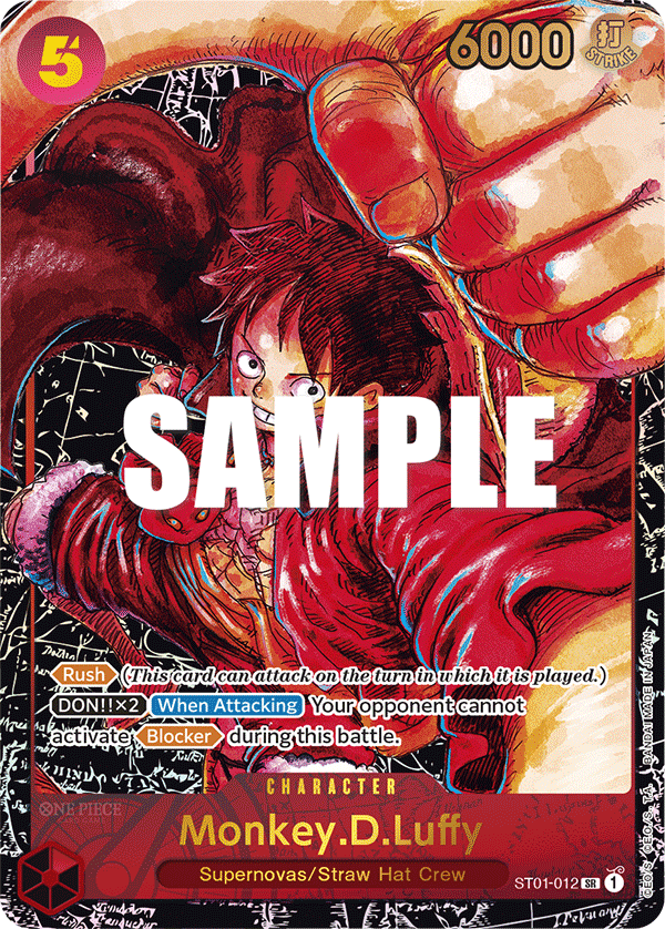 Monkey.D.Luffy (012) (Alternate Art) ST01-012_p2 One Piece TCG