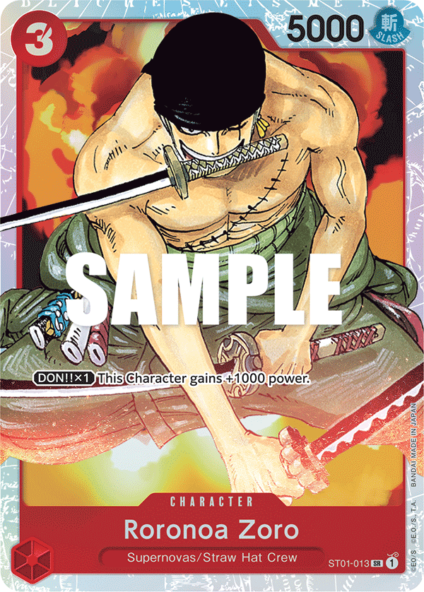 Roronoa Zoro ST01-013 One Piece TCG