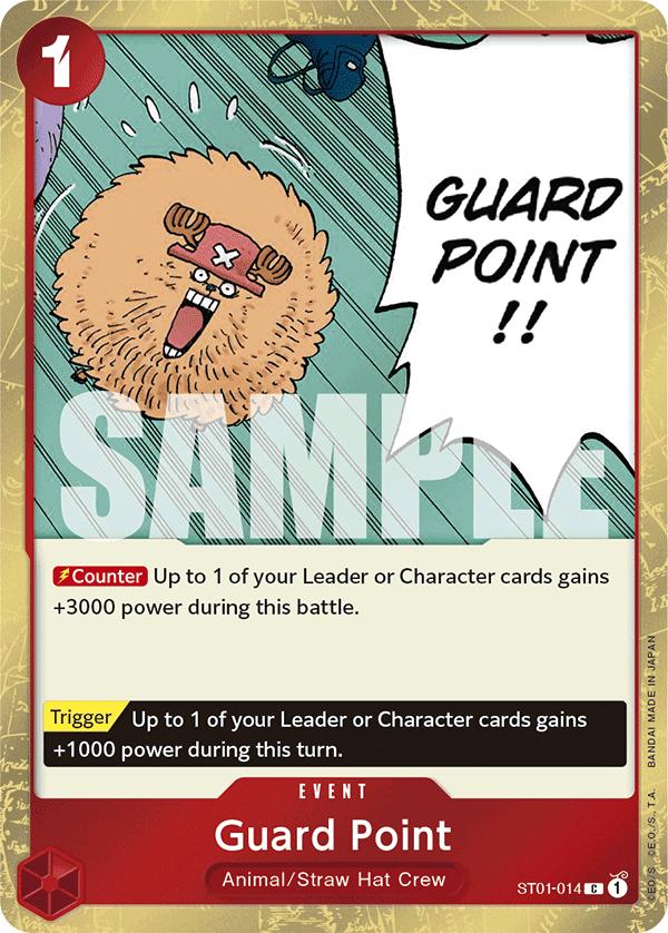 Guard Point (Jolly Roger Foil) ST01-014_p2 One Piece TCG
