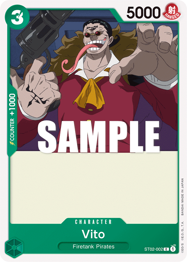 Vito ST02-002 One Piece TCG