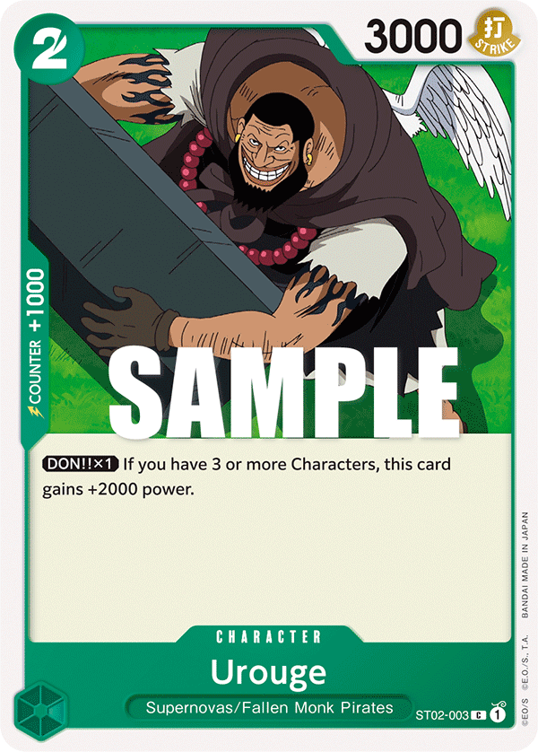 Urouge ST02-003 One Piece TCG