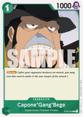 Capone"Gang"Bege ST02-004_r1 One Piece TCG
