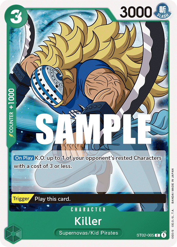 Killer ST02-005 One Piece TCG