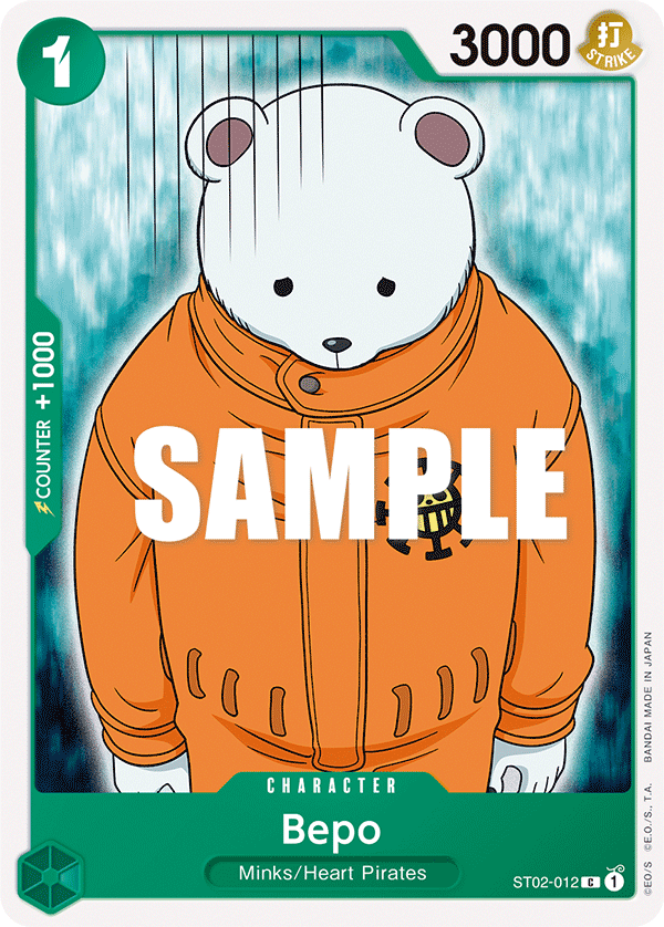 Bepo ST02-012 One Piece TCG