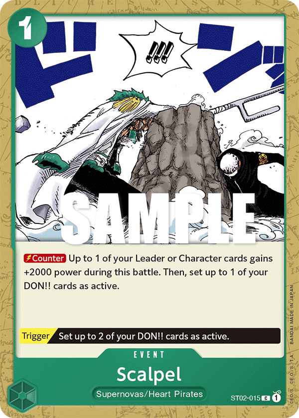 Scalpel ST02-015 One Piece TCG