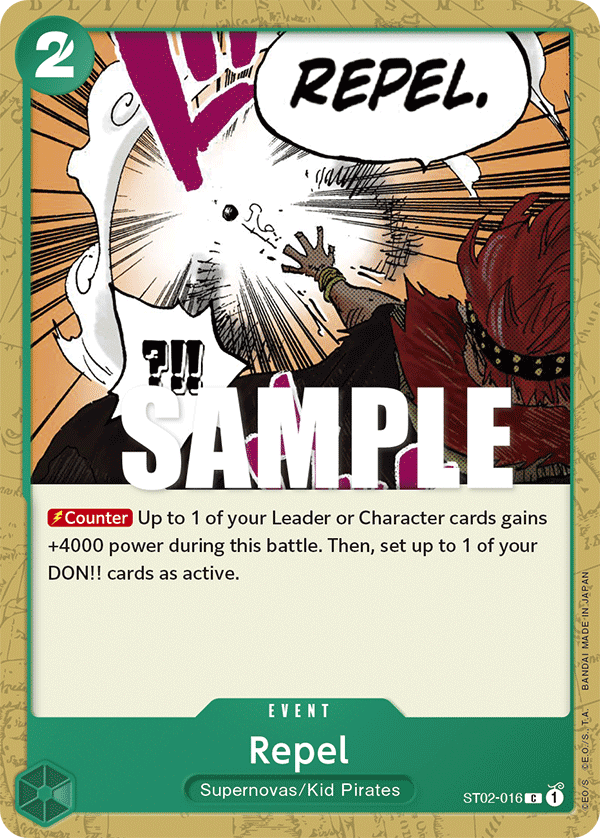 Repel ST02-016 One Piece TCG
