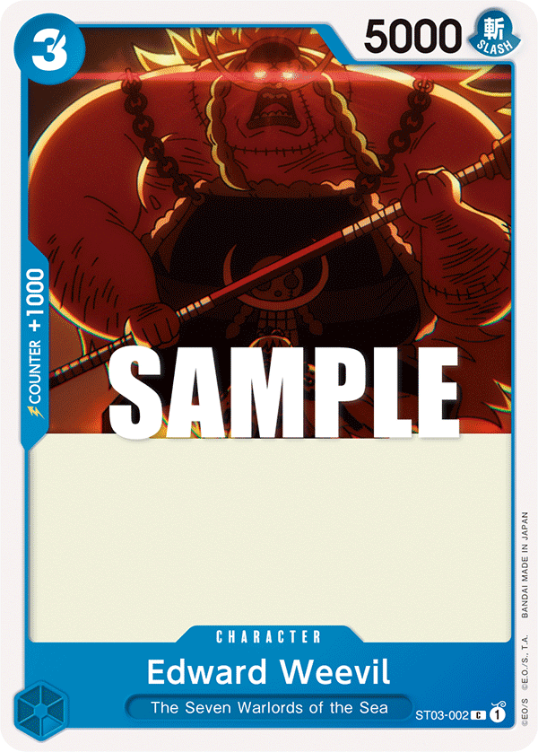 Edward Weevil ST03-002 One Piece TCG