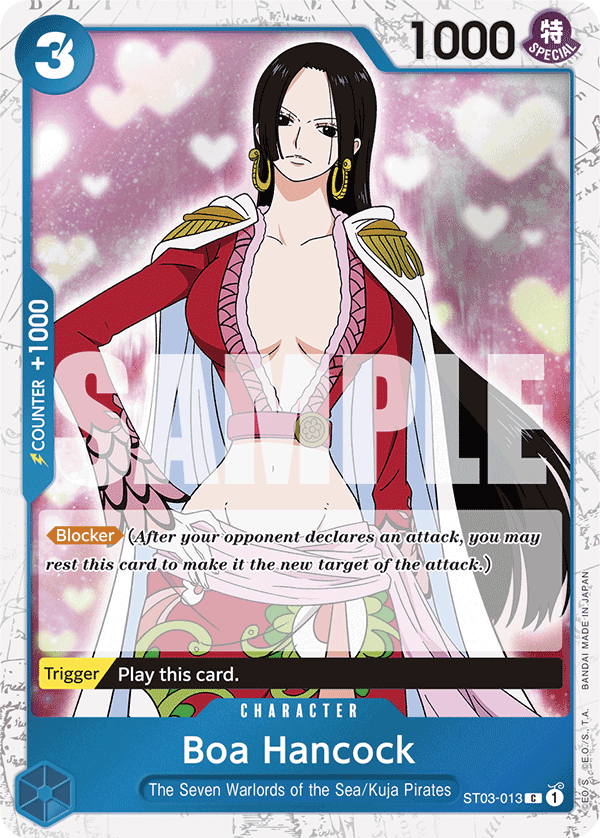 Boa Hancock (ST03-013) (Jolly Roger Foil) ST03-013_p2 One Piece TCG