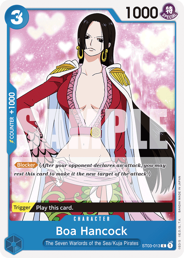 Boa Hancock ST03-013_r1 One Piece TCG