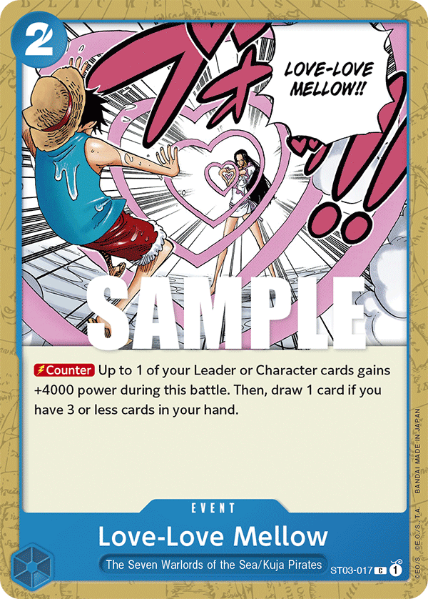 Love-Love Mellow ST03-017 One Piece TCG