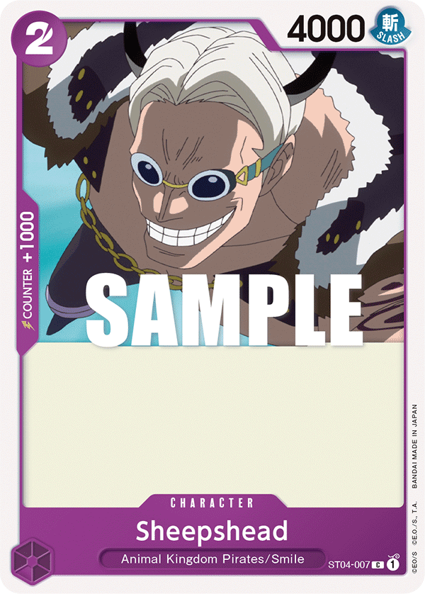Sheepshead ST04-007 One Piece TCG
