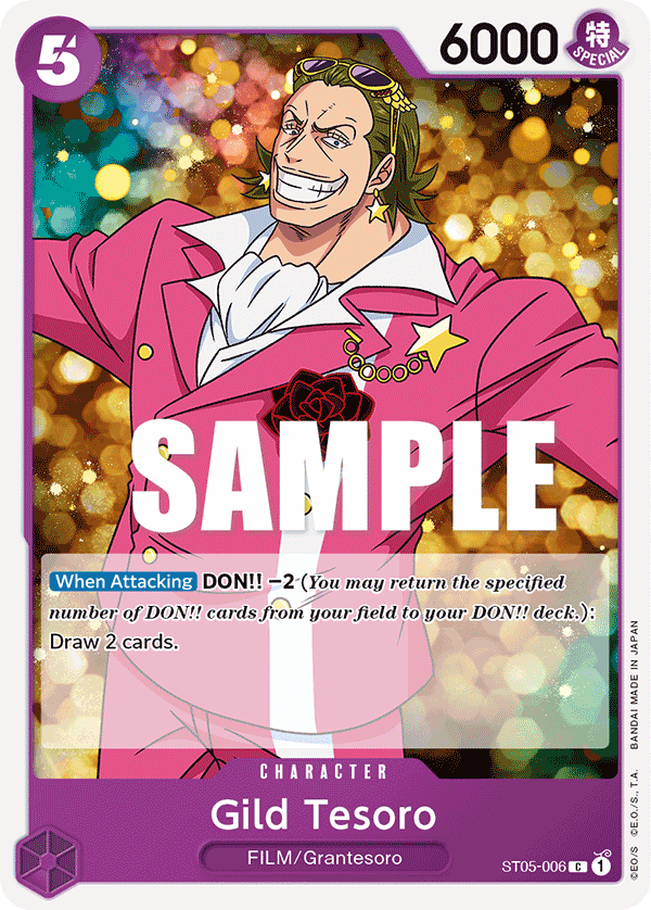 Gild Tesoro ST05-006 One Piece TCG