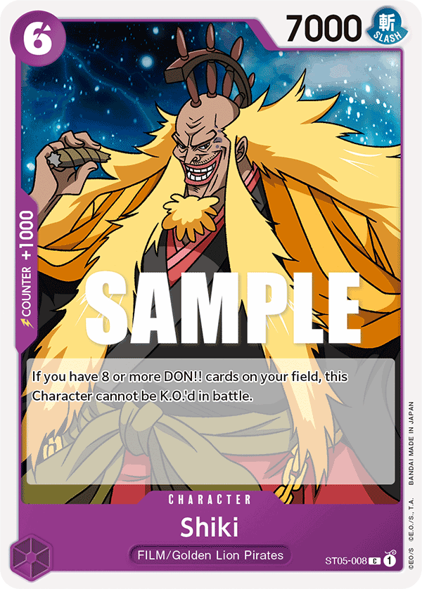Shiki ST05-008 One Piece TCG