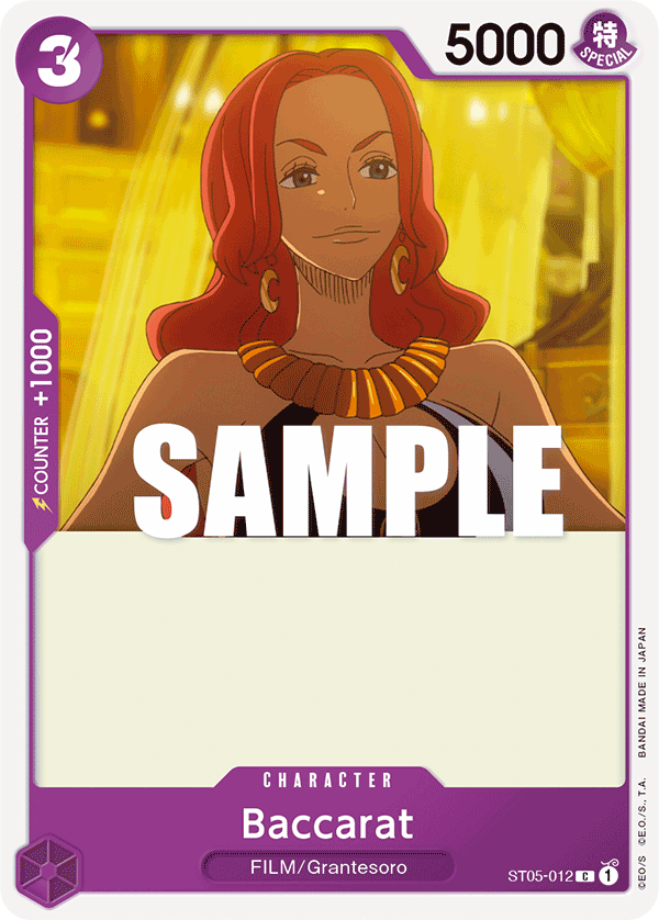 Baccarat ST05-012 One Piece TCG