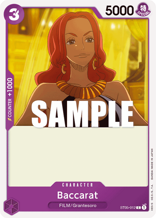 Baccarat ST05-012 One Piece TCG