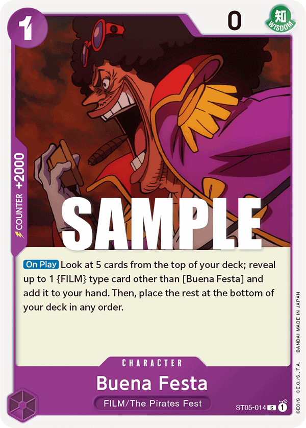 Buena Festa ST05-014 One Piece TCG