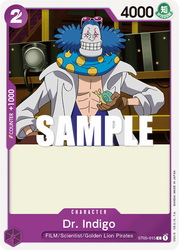 Dr. Indigo ST05-015 One Piece TCG