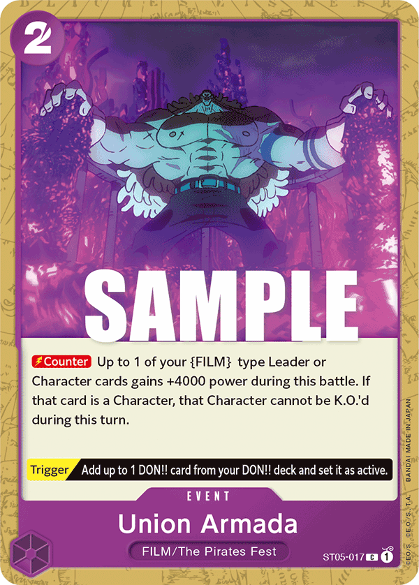 Union Armada ST05-017 One Piece TCG