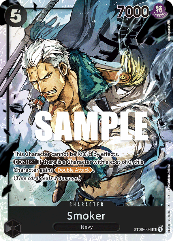 Smoker ST06-004 One Piece TCG