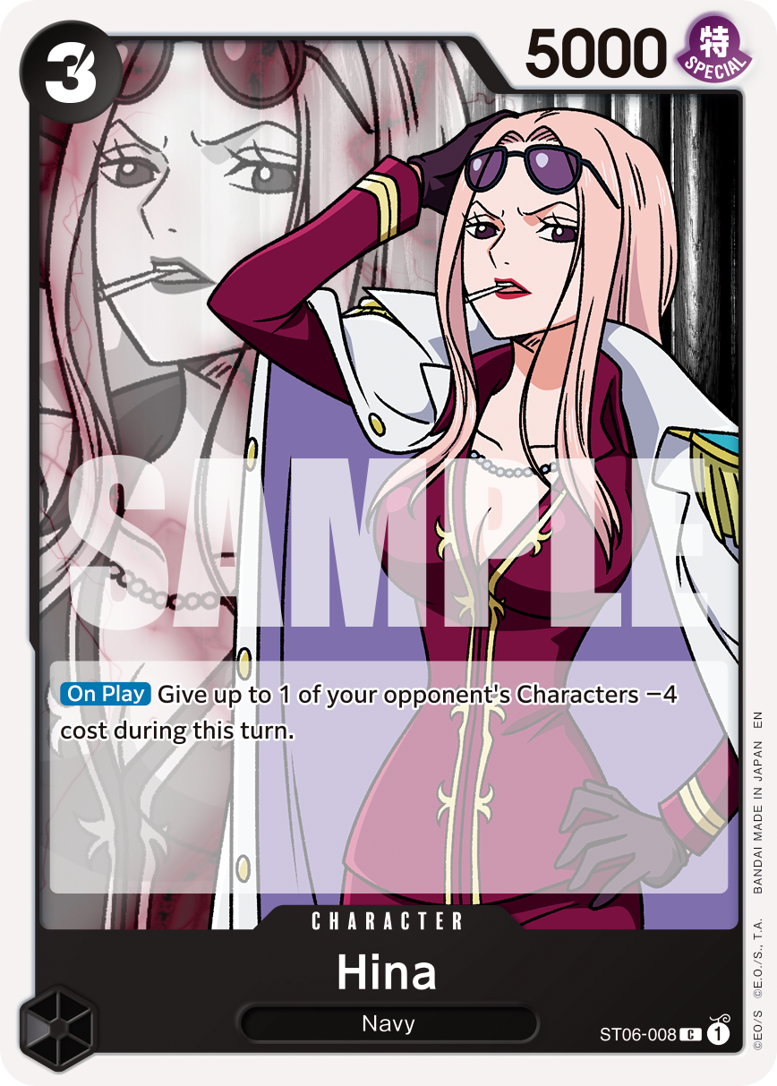Hina (Reprint) ST06-008_r1 One Piece TCG