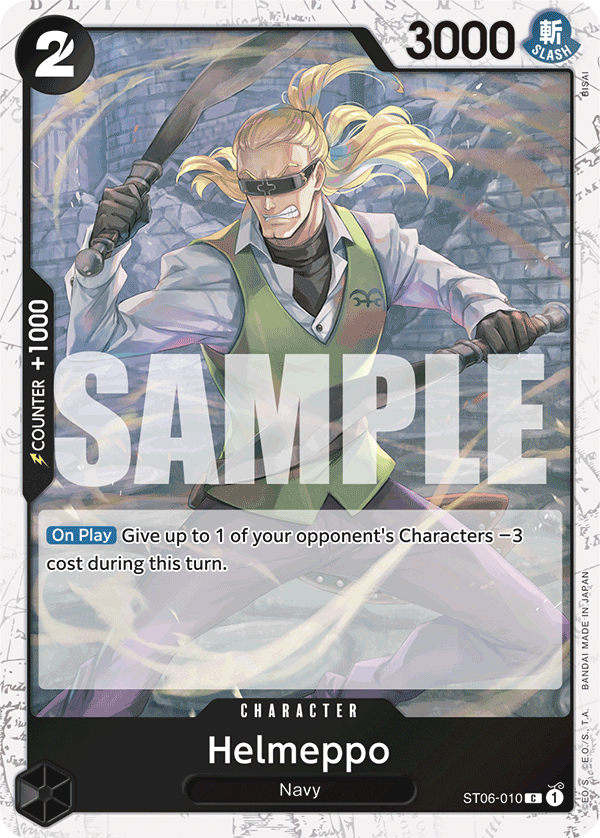 Helmeppo (Jolly Roger Foil) ST06-010_p2 One Piece TCG