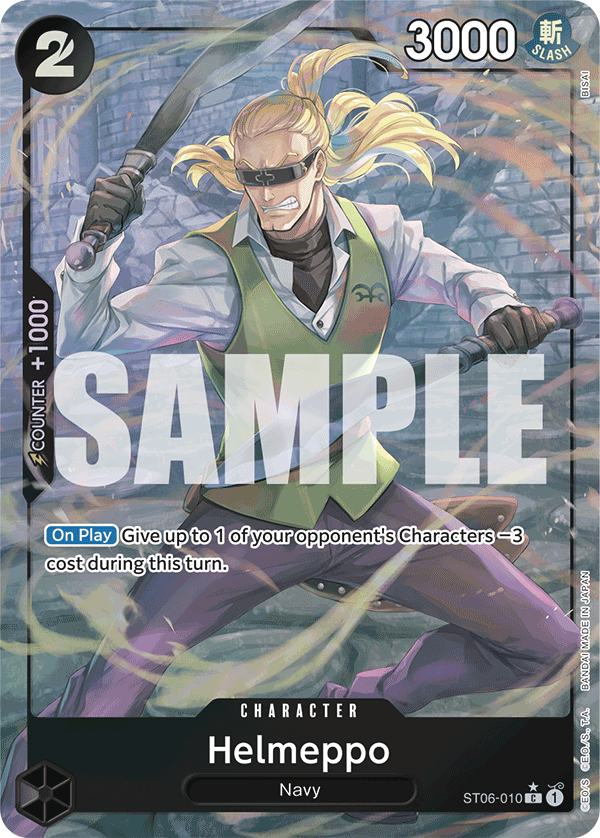 Helmeppo (Full Art) ST06-010_p3 One Piece TCG
