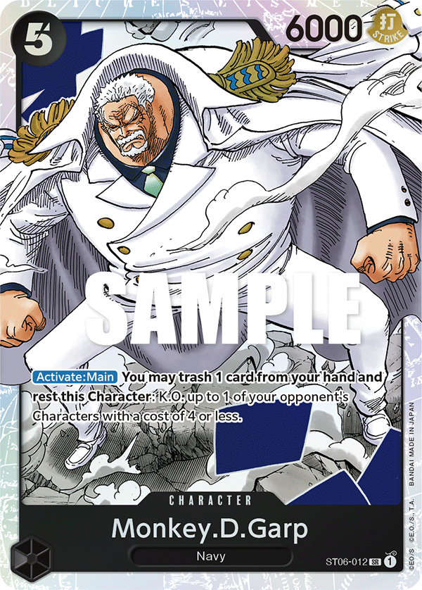 Monkey.D.Garp ST06-012 One Piece TCG