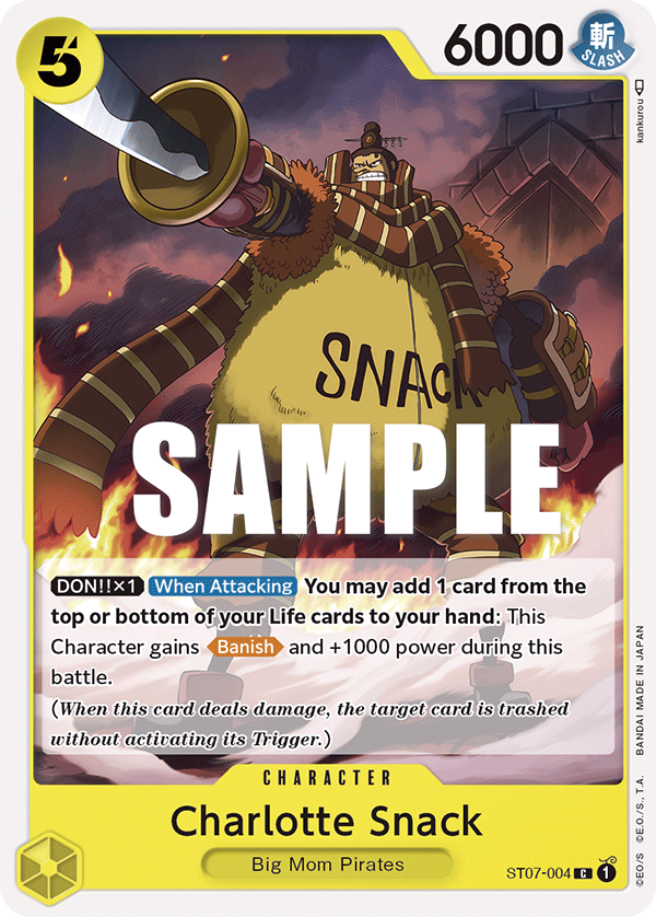 Charlotte Snack ST07-004 One Piece TCG