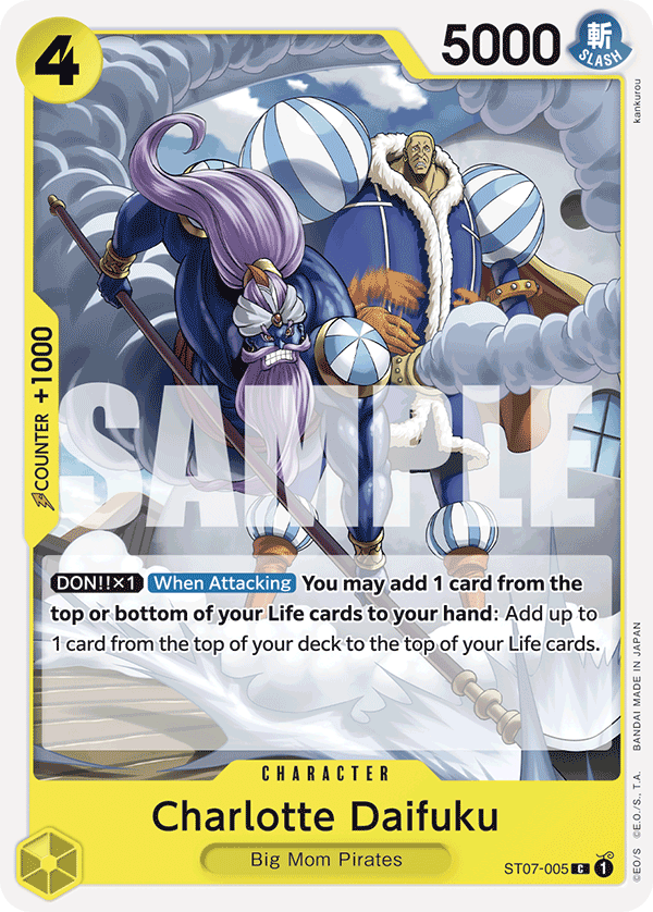 Charlotte Daifuku ST07-005_r1 One Piece TCG
