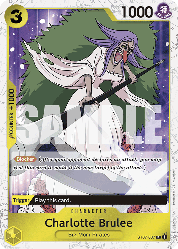 Charlotte Brulee (Jolly Roger Foil) ST07-007_p2 One Piece TCG