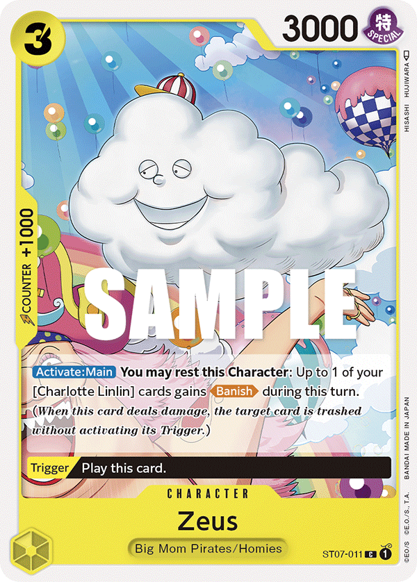 Zeus ST07-011 One Piece TCG