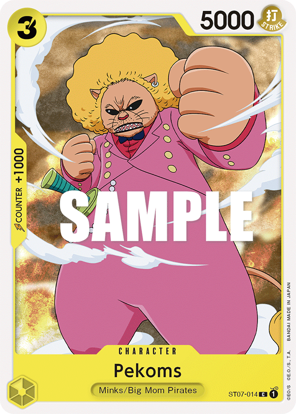 Pekoms ST07-014 One Piece TCG