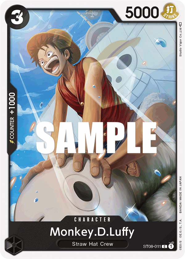 Monkey.D.Luffy (011) ST08-011 One Piece TCG