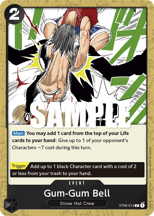 Gum-Gum Bell ST08-014 One Piece TCG