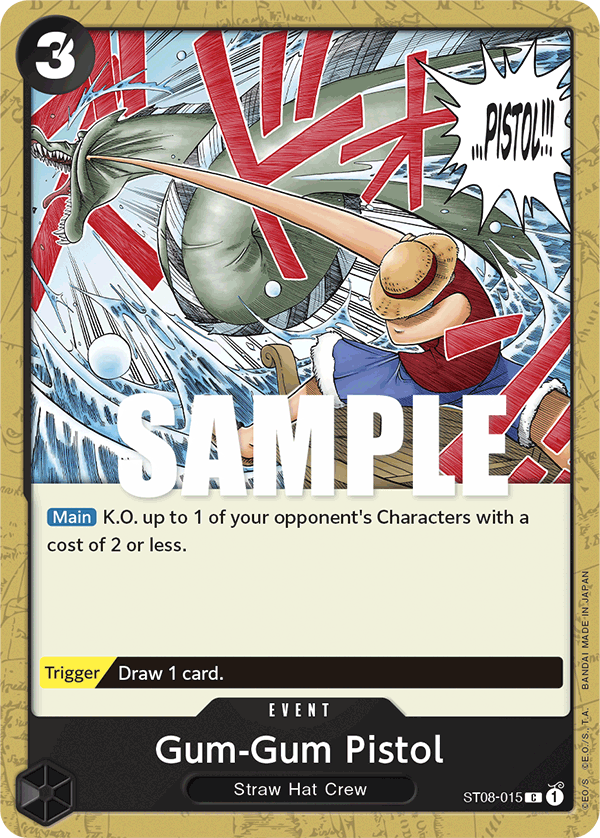 Gum-Gum Pistol ST08-015 One Piece TCG