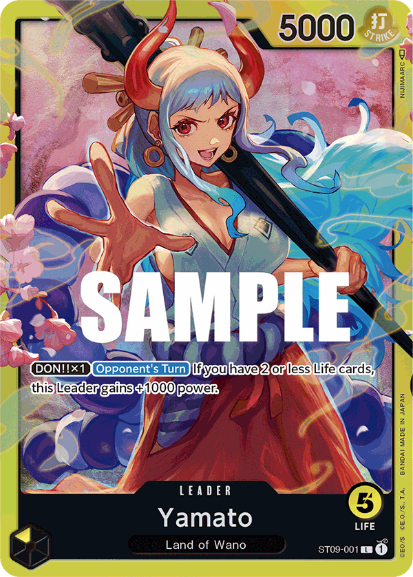 Yamato (001) ST09-001 One Piece TCG