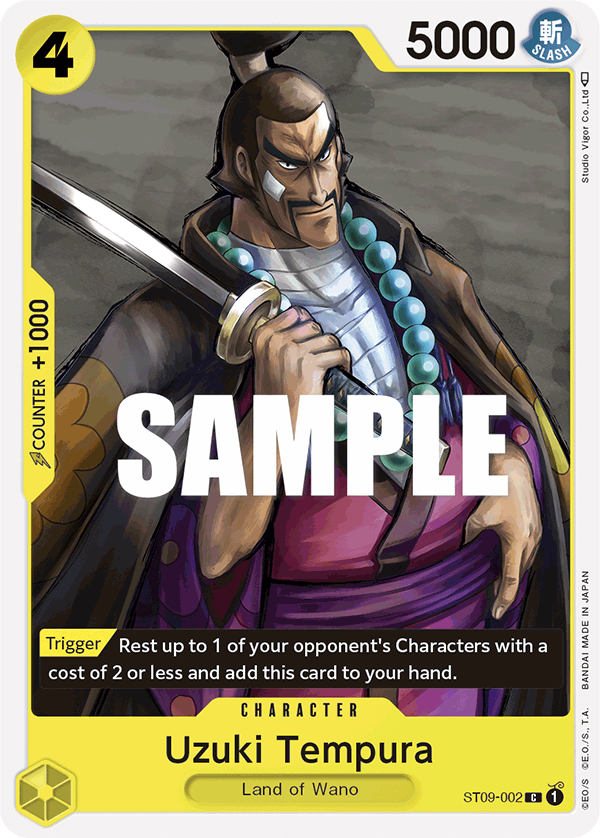 Uzuki Tempura ST09-002 One Piece TCG