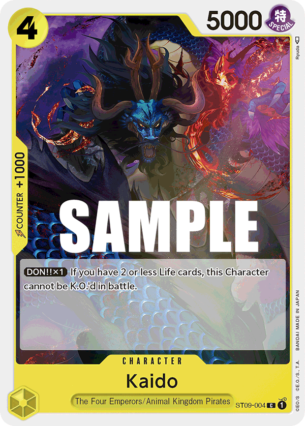 Kaido ST09-004 One Piece TCG