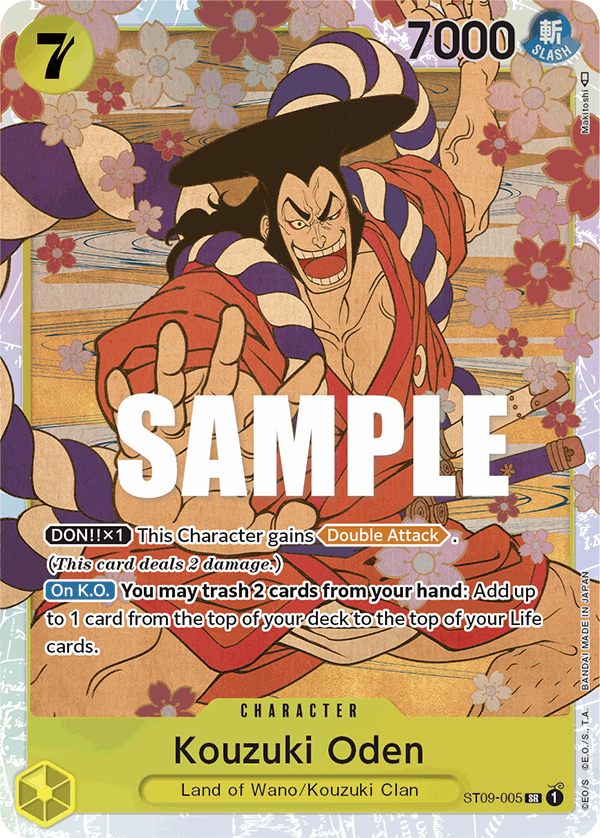 Kouzuki Oden ST09-005 One Piece TCG